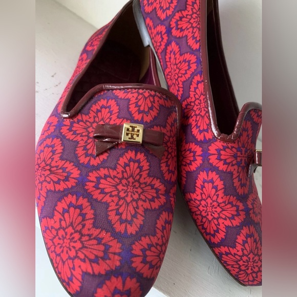 Tory Burch Chandra Smoking Fall 🍁 Loafer  flats size 10 - Picture 6 of 10